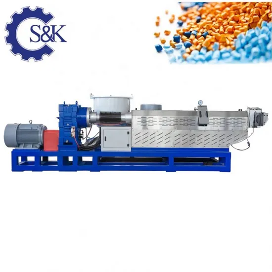 Waste Plastic Recycling Extruder Machine/Pet Bottle Recycling Pelletizer