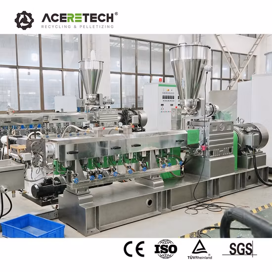 Aceretech Flexible Manufacturing Extruder Pelletizer for Various Industrial Waste Plastics Recycling
