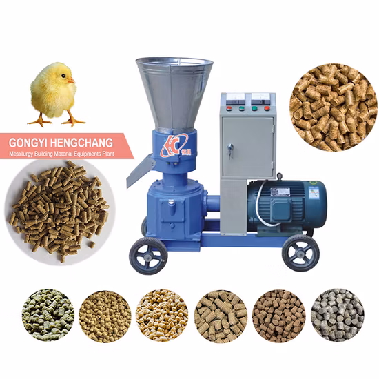 Household 220V Cattle Extruder Pelletizer Pellet Machine for Diesel Engine